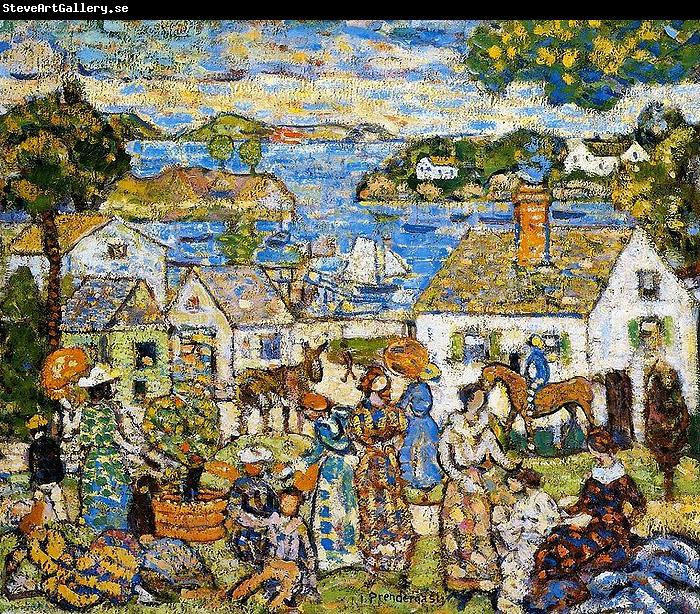 Maurice Prendergast New England Harbor